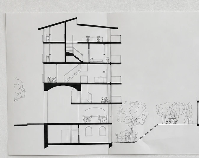 Dessin d’atelier — vue 2